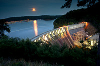Allatoona Dam and the Super Moon